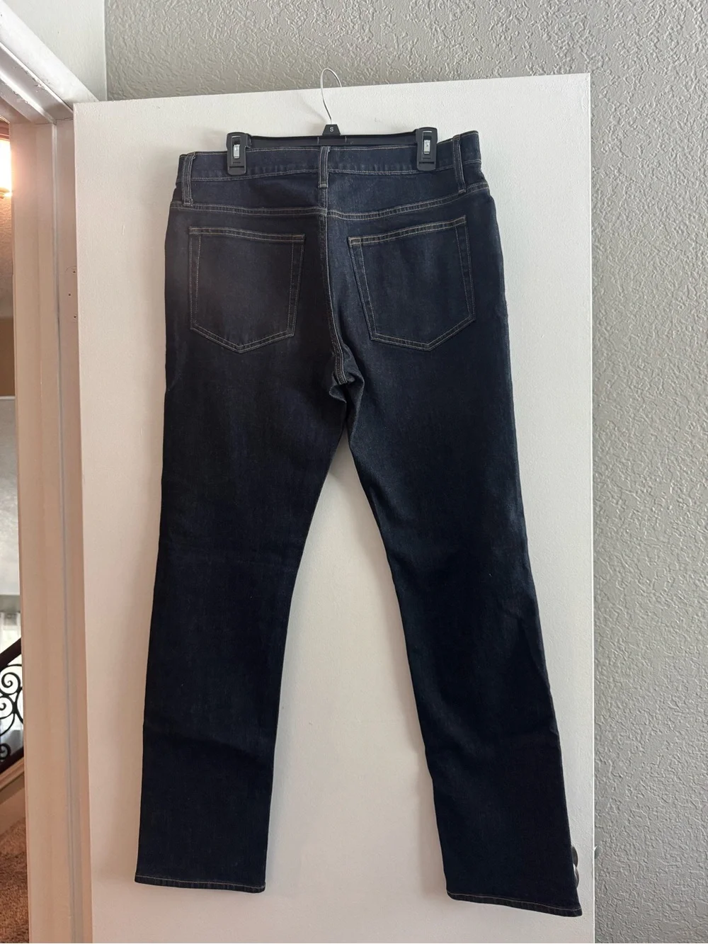 J. Crew Men's Straight Jeans in Dark Indigo